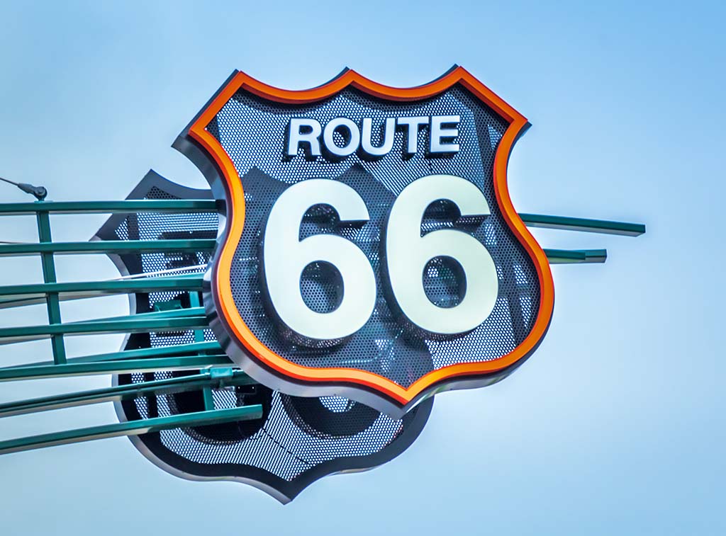 route 66 sign photo